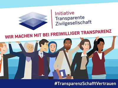 Initiative Transparente Zivilgesellschaft – Wir machen mit bei freiwilliger Transparenz. #TransparenzSchafftVertrauen
